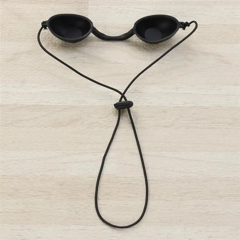 IPL Safety Goggles Eyepatch Eye Protection Glasses Eyewear Eyeshields for Patients in IPL UV Black