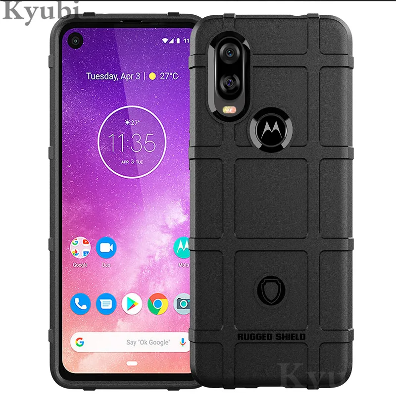 

shield armor cover for Motorola G7 Play Power G6 Plus soft silicone matte rugged cases for Motorola Z3 Z4 Force Play coque etui