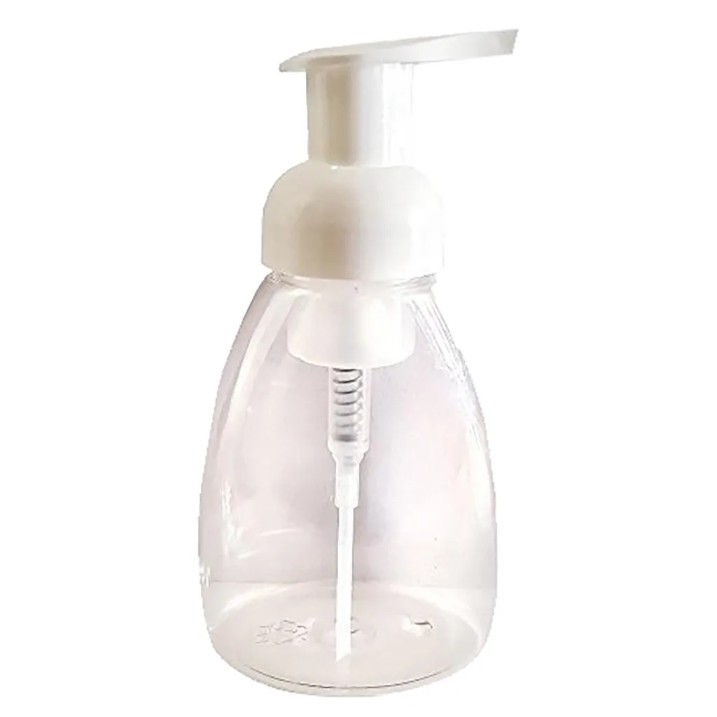 3PCS Portable Foam Press Bottle Foaming Soap Dispensers Pump Bottles Liquid Soap Plastic Spray Empty Clear bottle 250ml #R5 3PCS Portable Foam Press Bottle Foaming Soap Dispensers Pump Bottles Liquid Soap Plastic Spray Empty Clear bottle 250ml #R5