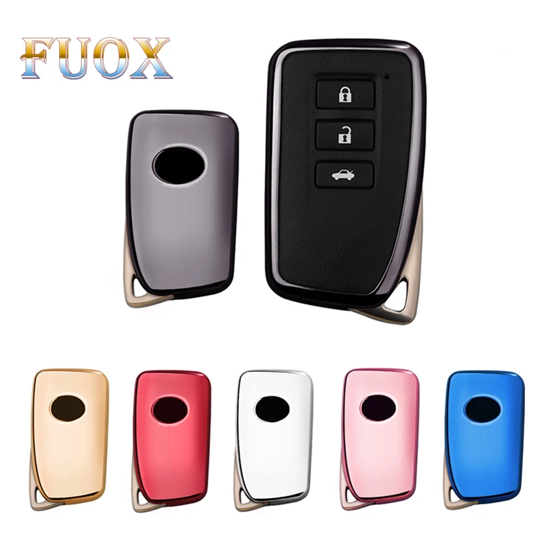 Мягкий TPU чехол для ключа для Lexus NX GS RX ES GX LX RC 200 250 350 v-образной КРЕПЕЖНОЙ ПЛАСТИНОЙ LS 450H 300H автомобильный стильный ключ защитный брелок