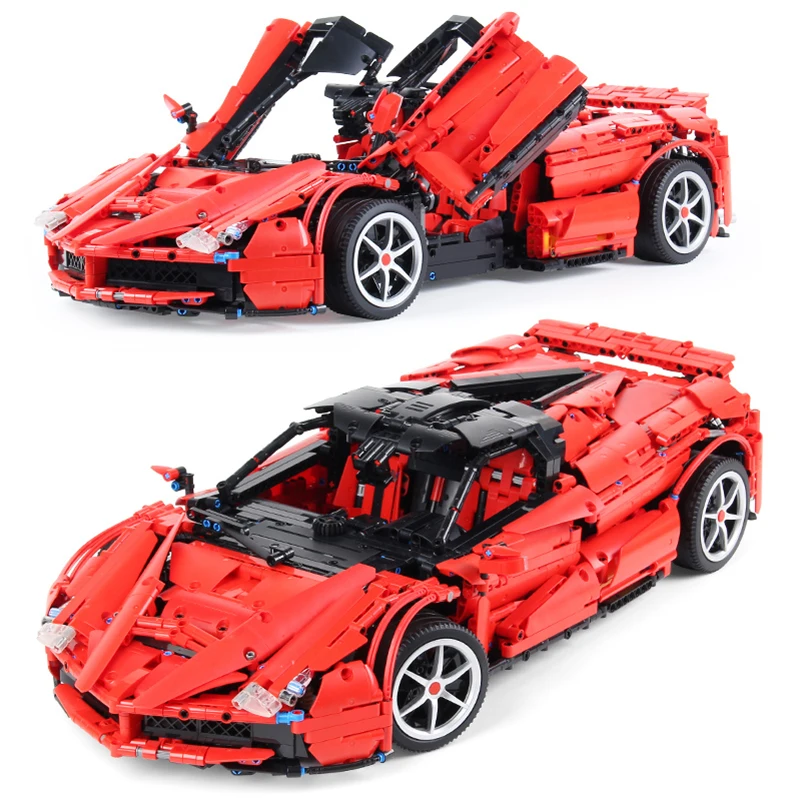 

3260pcs Racer LaFerarried RC Electric Super Car Sports Car Set Fit Legoing Technic Building Blocks Bricks Toys For Children Gift
