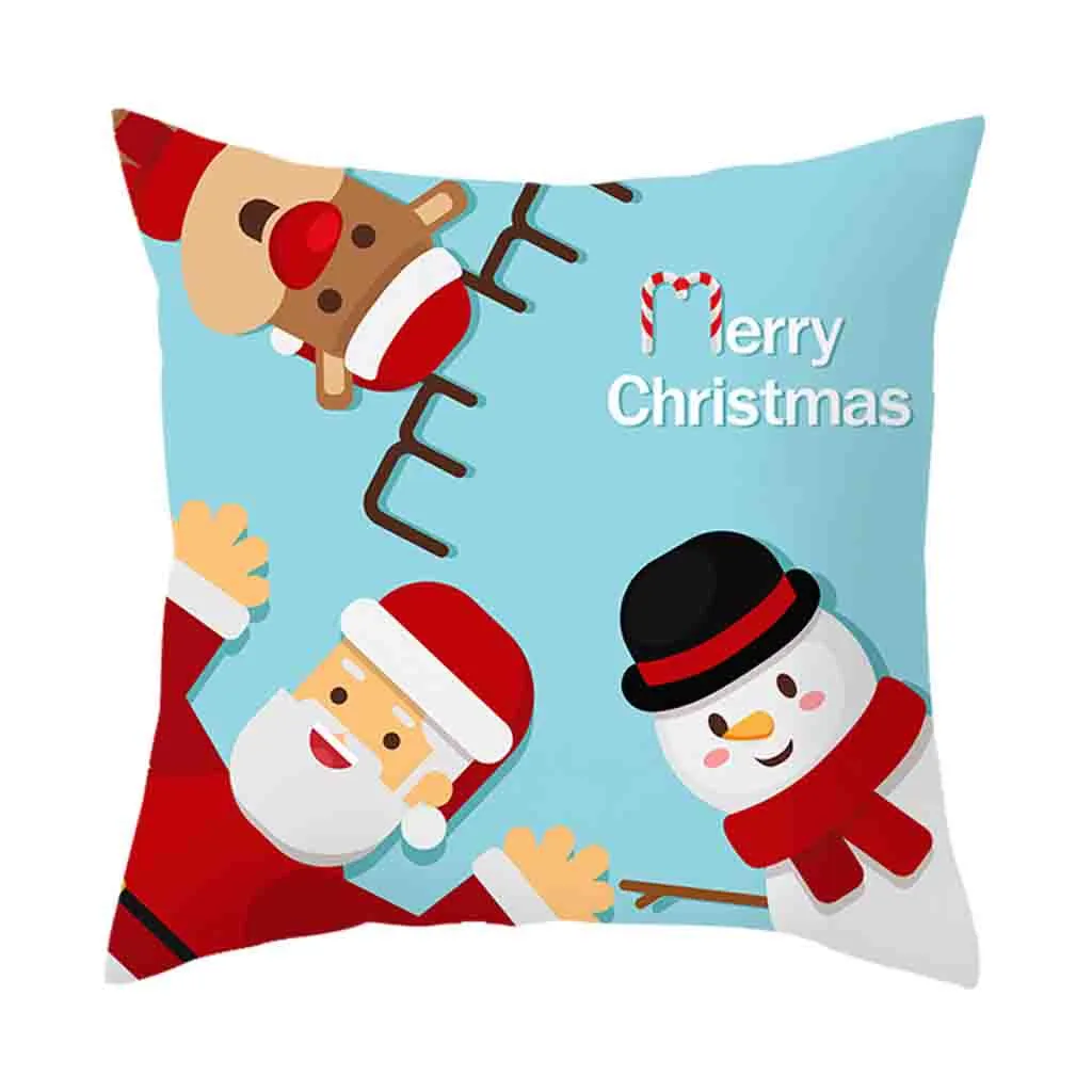 Рождественская наволочка для подушки декор наволочки для диванной подушки Подушка Наволочка бархатная наволочка для гостиной