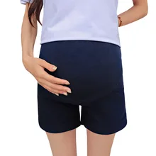 Большой Размеры беременных Для женщин шорты Летняя одежда для беременных для талии, живота, эластичная Свободные Штаны для Беременность мать повседневная одежда