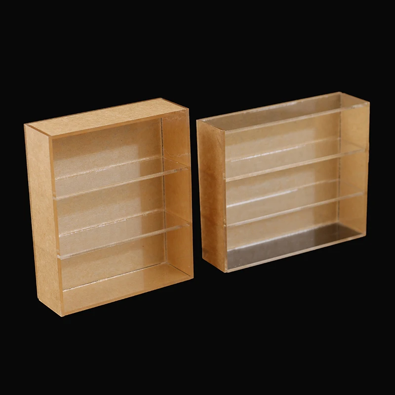 1 Pc 1:12 Miniatura Per Casa Delle Bambole In Legno Vetrina Armadio Vetrina Decorazioni Per Case Delle Bambole