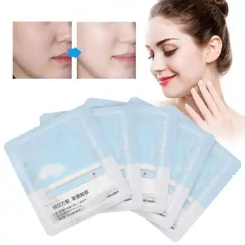 

5Pcs/Box 30ml Face Mask Hyaluronic Acid Moisturizing Hydrating Nourishing Mask Facial Care Tool