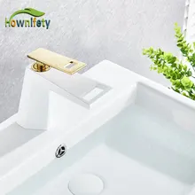 Кран для раковины, черный водопад, кран для ванной комнаты, кран для холодной и горячей воды с одной ручкой, смеситель для ванной комнаты, водопроводный кран