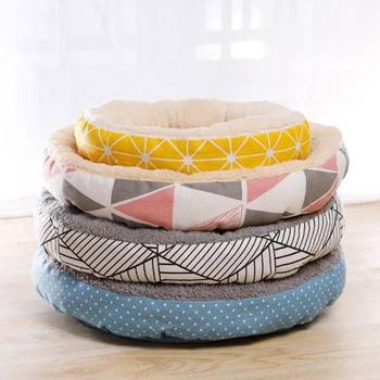 

Pet Kennel House Winter Soft Warm Large Dog Bed Cat Cushion Mat Sofa For Big Dogs Cama Para Cachorro Puppy Teddy Sofa S M Size