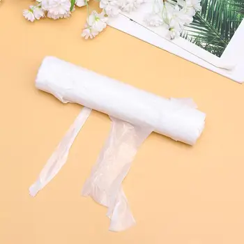 

200Pcs 70×120cm Disposable Apron Hairdressing Cloak Waterproof Cape Dirt-Proof Cloak Sleeveless Pinafore for Home Kitchen Salon