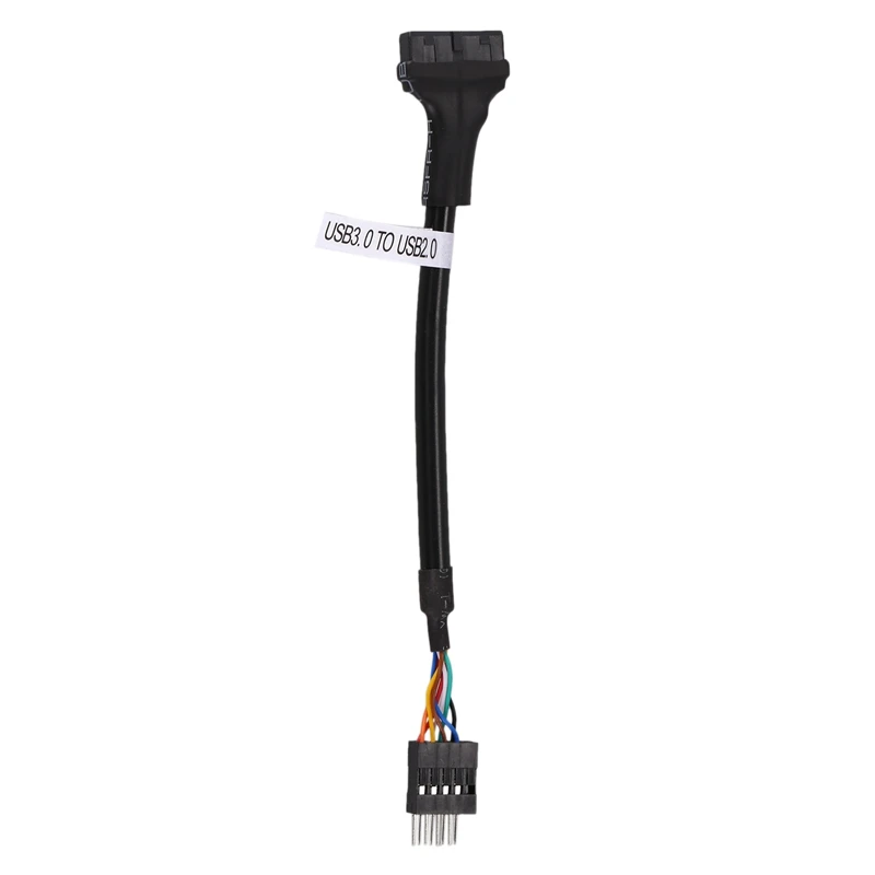 

4 inch USB 3.0 20-Pin Motherboard Header Female to USB 2.0 8-Pin Male Adapter