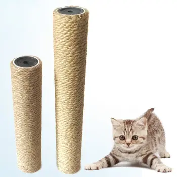 

6mm Cat Scratch Pillar Jute Rope for Repair DIY Replacement Stripe Pad Carpet Cat Scratch Pillar Rope