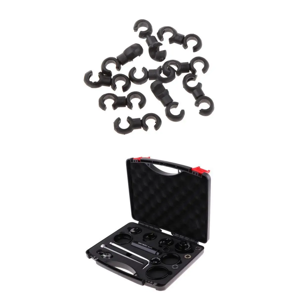 

Bike Bicycle Bearing Press Tool Bottom Bracket Install Remove Kit & Cable Clip Tools