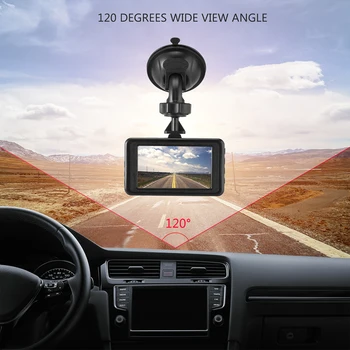 

Driving Recorder Mini Car DVR Dash Camera Full HD 1080P Cycle Recording Night Vision Wide Angle Dash Cam Video Registrar