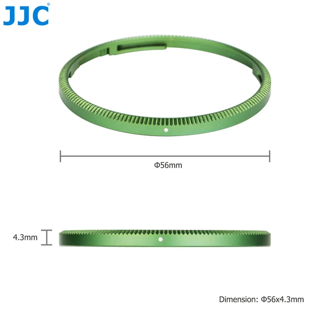 Anello Decorativo In Metallo Per Ricoh GR3X/GRIIIX - Sostituto GN-2, Colore Grigio Scuro - Foto 9