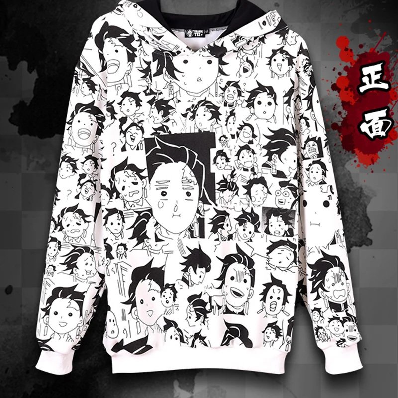 Аниме «Demon Slayer Kimetsu No Yaiba Tanjiro Kamado», костюмы для косплея, мужские Толстовки, Толстовки, Забавные 3d куртки, Топ для женщин, CS077