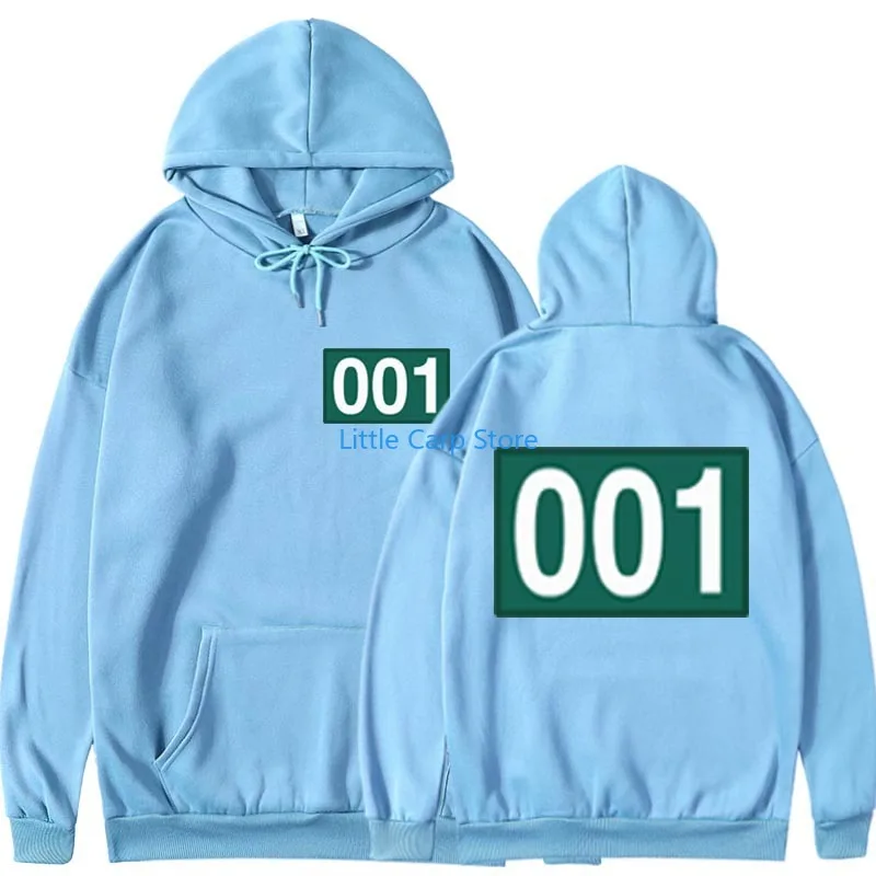 New Squid Game Round 6 No. 1 Game Clothes Men and Women Wearable Printed Hoodie 2