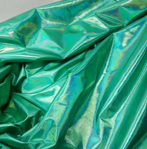 150 см* 50 см танцевальная сцена косплей лайкра спандекс ткань блестящая бронзовая Волшебная Лазерная Свадебная декорация для купальника «сделай сам» костюм материал - Цвет: 13