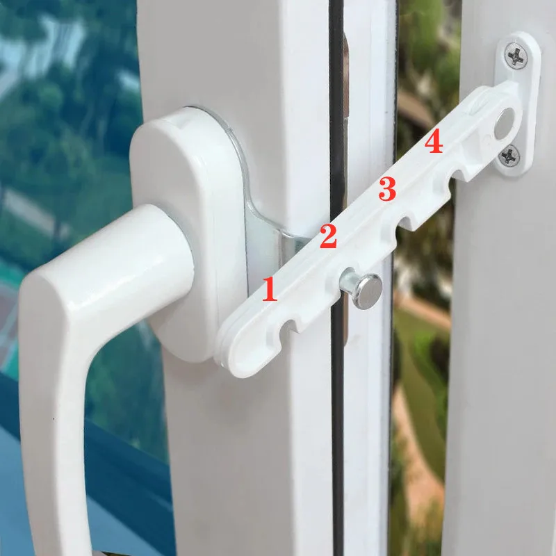 Child safety Window security stay lock 4 adjustable Angles Window