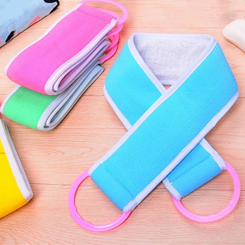 Brush Washing-Tools Body-Scrubber Bath Shower-Body-Sponge Woman Exfoliating-Back-Strap