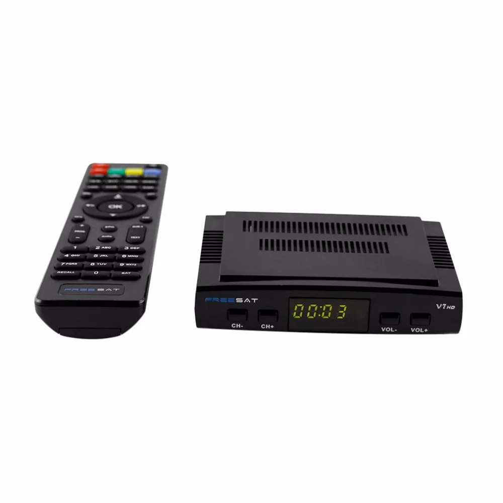 Freesat V7 super receptor satellite 1080P HD DVB-S2 спутниковый ресивер с европейской и американской вилкой+ пульт дистанционного управления+ кабель HDMI