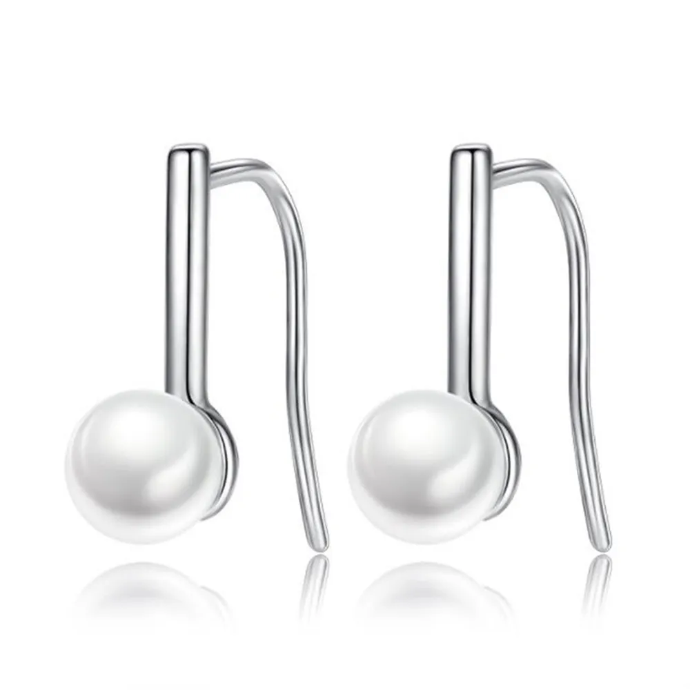

Women's Fashion Pearl Earrings Simple Imitation Pearl Earrings for Women Wedding Jewelry Fashion Small Earrings Jewelry