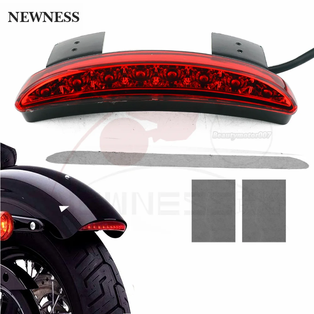 スポーツスター　リアフェンダー　LEDライト付き 並行輸入品】 バイク リア フェンダー マウント プレート LED