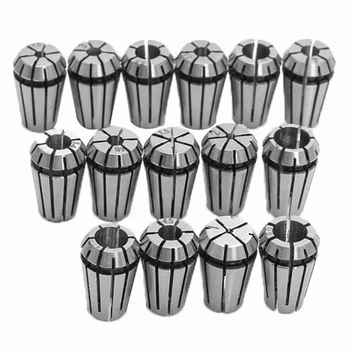 

15pcs ER11 1-7mm Spring Collets Kit High Precision Collet For CNC Engraving Machine Milling Tapping Lathe Tool Holder Extension