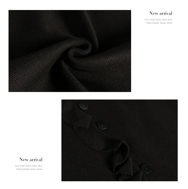 Good Quality Elastic Waist Knitted Skirt Pencil Side Buttons Ruched Hem Midi Skirt Elegant Jupe Femme Falda Mujer Gonne Gonna