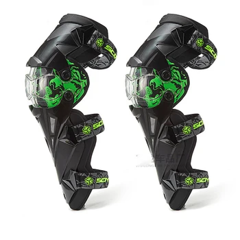 

scoyco Knee Pads Motorcycle Riding off-Road Slip Resistant Shock Absorption Breathable Knee Elbow Motorcycle Knee Shin Pads