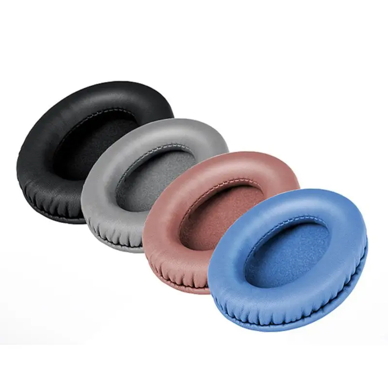 1Pair Leather Earpads Soft Ear Cushion Cover for ATH SR30BT Earphones HeadsetEarphone