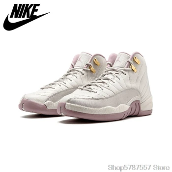 

Original Authentic NIKE Air Jordan 12 Retro PREM HC GG Women's Basketball Shoes Sneakers Sport Outdoor Athletic845028-025