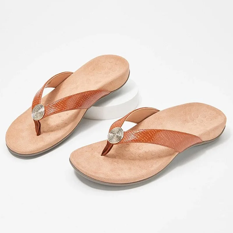 casual flip flops womens