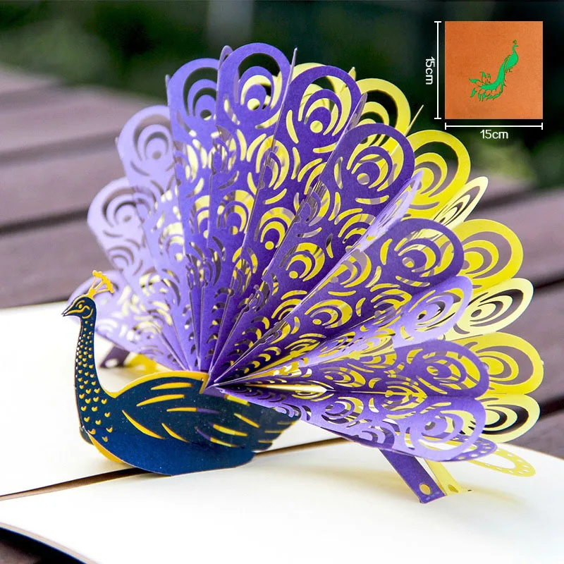  Handmade Birthday Greeting Card 3D Birthday Wedding Party Invitation Cards TB Sale - 4.0001E+12
