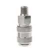 1Pc Euro Air Line Hose Connector Fitting Female Quick Release 1/4 Inch BSP Male %328&313 ► Photo 1/6