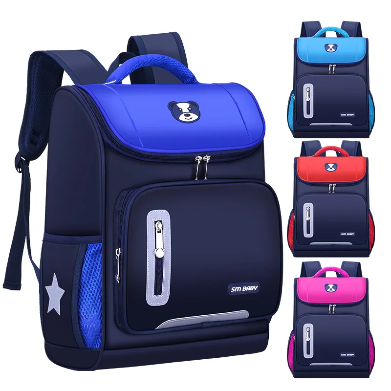 

Fashion Nylon Student Children's Schoolbag Wild New Cartoon Multifunctional Large Capacity Men and Women Backpack Sac A Dos