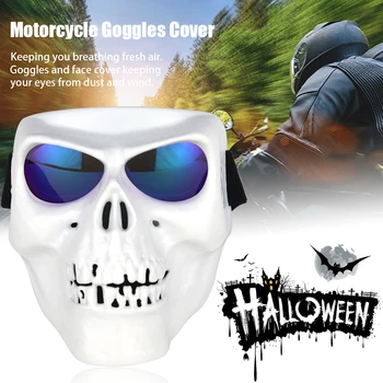 

Motorcycle Goggles Cover Windproof Halloween Costume Multifunction Cycling Safety Driving Anti Fog Skiing