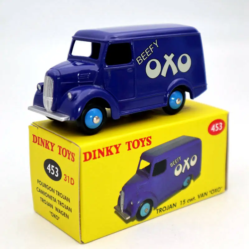 Коллекция миниатюрных машинок Atlas Dinky toys 453 фургон 15 янв cwt VAN OXO литые модели
