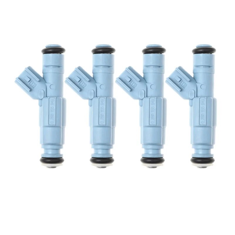4PCS 0280155849 XF1E-A5B High Quality Fuel Injector For Jeep Grand Cherokee Dodge Dakota Durango Ram 1500 4.7L V8 2001-2007 | Автомобили и