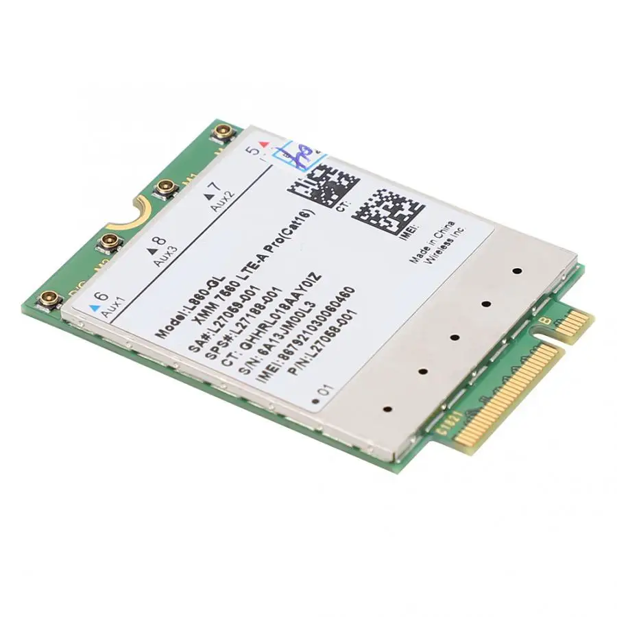 Для Fibocom Cat16 1 Гбит/с L860-GL 4G LTE модуль 4x4 MIMO 256QAM LTE-A беспроводная сетевая карта