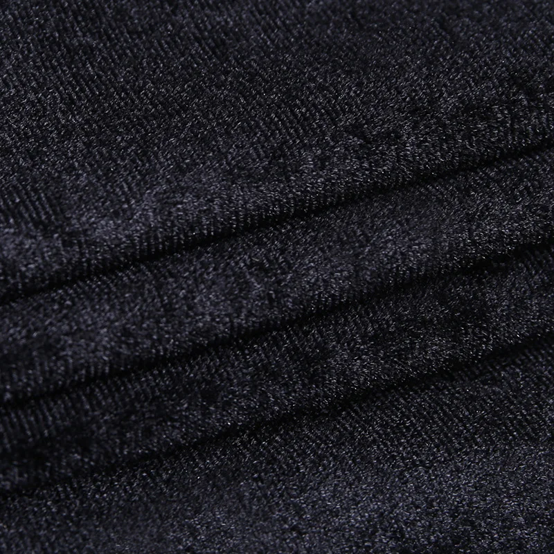 Облегающие пуговицы винтажные готические бархатные футболки для женщин короткий топ готический темно-черный китайский длинный рукав женская футболка