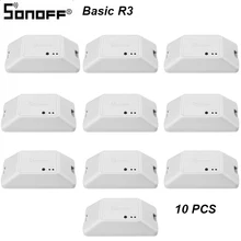 Sonoff Grundlegende R3 Wifi Schalter DIY Drahtlose Fernbedienung Domotica Licht Smart Home Automation Relais Modul Controller Alexa Kompatibel