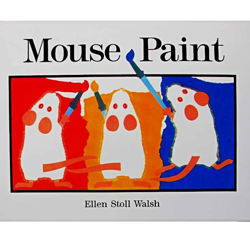 マウスペイントエレンストール教育英語絵本学習カード絵本ベビーキッズ子供のためのギフト Aliexpress