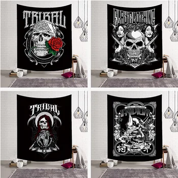 

Magic Starry Sky Tapestry Wall Hanging Mandala Skull Sandy Beach Throw Rug Blanket Camping Tent Travel Mattress Sleeping Pad Mat