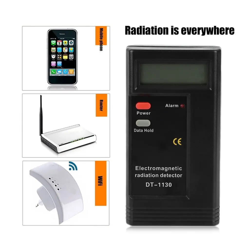 GXT Electromagnetic Radiation Detector EMF Meter Dosimeter Tester DT-1130 Instrument GXT Electromagnetic Radiation Detector EMF Meter Dosimeter Tester DT-1130 Instrument