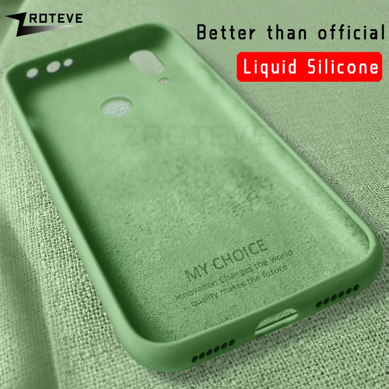 

Redmi Note 7 Case ZROTEVE Liquid Silicone Cover For Xiaomi Redmi Note 7 8 Pro Case Xiomi Note7 Global For Xiaomi Note 8 Pro Case