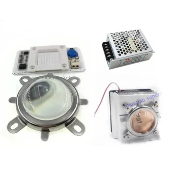 

50W Led COB UV Lamp Chip 110V/220V 395nm 400nm DOB AC Ultraviolet Cure Metal Detector Quartz Black Light Germicidal Disinfection