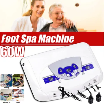 

110V/220V Dual Music Foot Spa Machine MP3 Bath Arrays Ion Cleanse Ionic Device Health Care Tools