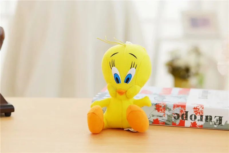 Высокое качество плюшевые игрушки Американский Кот Сильвестр TweetyBird чучело подарок на день рождения Детские подарки персонажи аниме Рождественский подарок