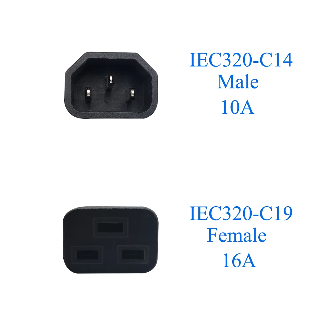JORINDO PDU PSU APC UPS IEC C14 штекер C19 адаптер, IEC C19 до C14 адаптер вилка компьютерная комната сервер адаптер преобразования питания