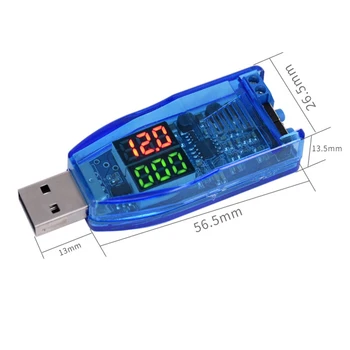 

1pc LED DC-DC 5V to DC 24V Adjustable Potentiometer USB Step Up/Down Buck Boost Converter Power Supply Voltage Regulator Module