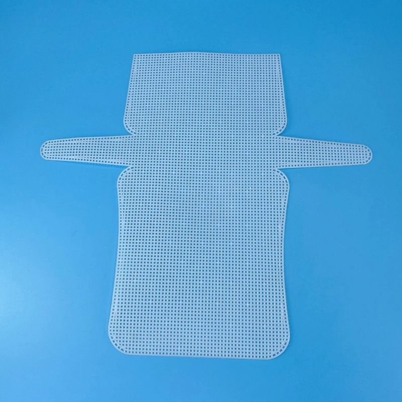 Creative Plastic Mesh Cloth DIY Purse Frame Bag Making Special-shaped Clear Shaping Sheet Hand Woven Mesh Sheets H3CF craft supplies
